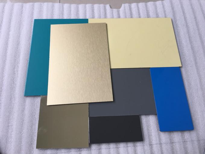 Het aangepaste Samengestelde Comité van het Kleurenpvdf Aluminium Anti - Giftigheid met Vlotte Oppervlakte